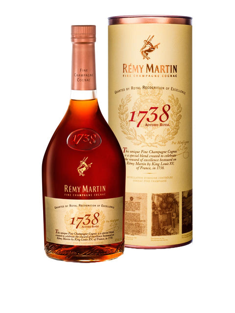 Remy Martin 1738 Accord Royal Cognac 40% 1L gift pack