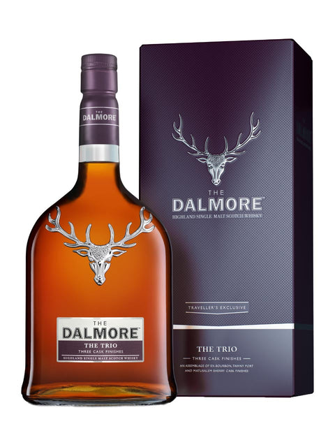 The Dalmore The Trio Highland Single Malt Scotch Whisky 40% 1L gift pack
