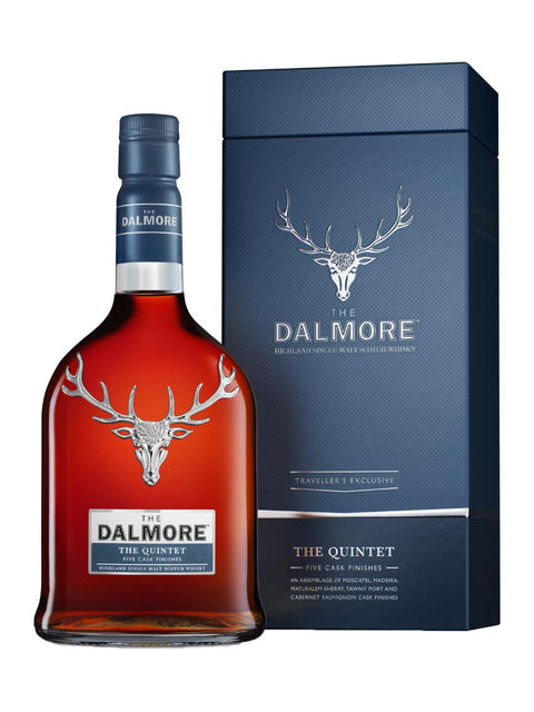 The Dalmore The Quintet Highland Single Malt Scotch Whisky 44.5% 0.7L gift pack