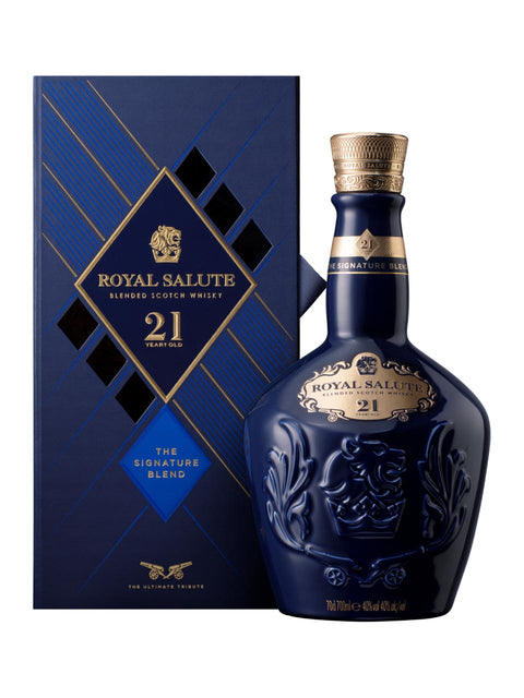 Royal Salute Signature Blend - Blended Scotch Whisky 21y 40% 0.7L gift pack