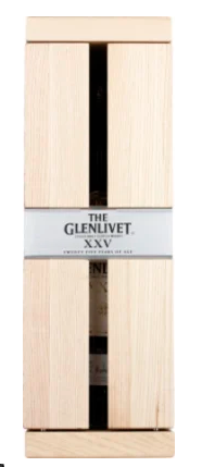 The GlenlivetXXV Single Malt gift box