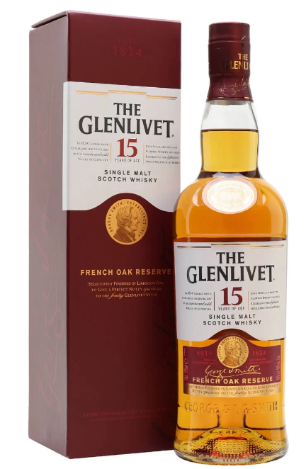 The Glenlivet French oak reserve 15yo gift box