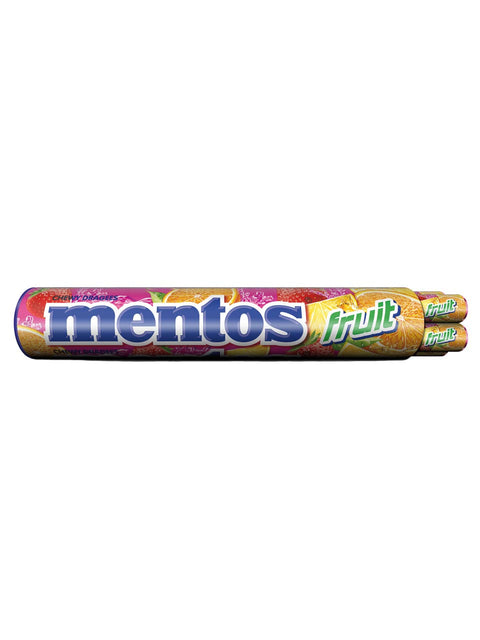 Mentos Jumboroll Fruit 8x37g
