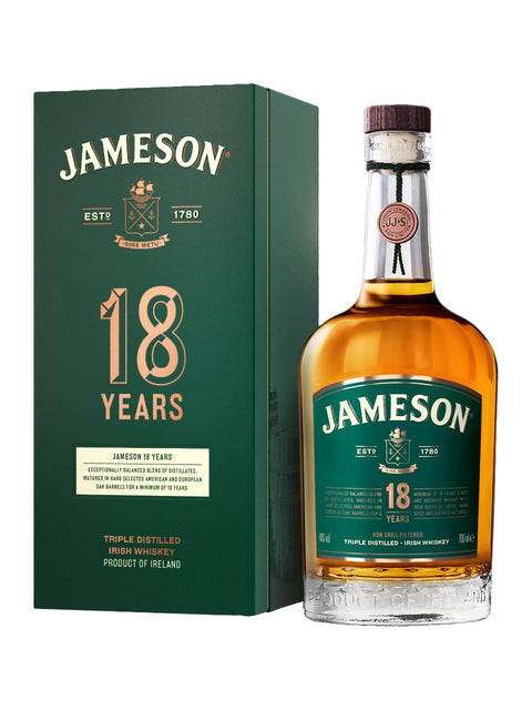 Jameson 18y Irish Whiskey gift pack
