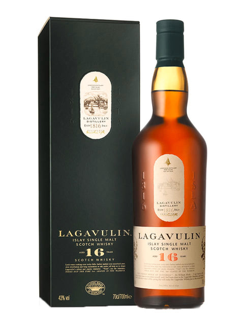 Lagavulin 16y Single Malt Scotch Whisky 43% 0.7L