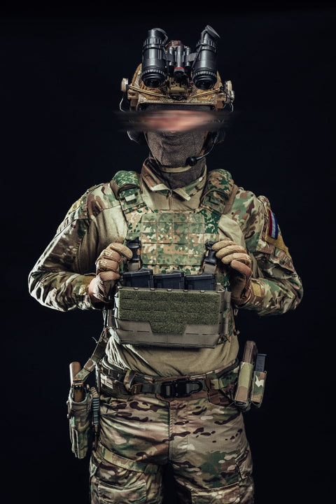 Perroz Designs Molle Placard Adapter