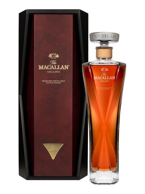 Macallan Oscuro Speyside Single Malt Scotch Whisky 46.5% 0.7L gift pack