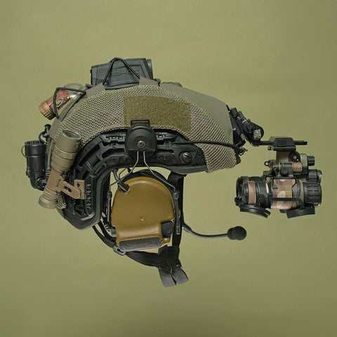 Perroz Designs Caiman Ballistic Mesh Helmet Cover