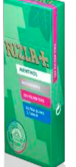 Rizla 120s menthol poppa tips