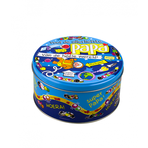 Gevulde Snoeptrommel Papa en 500 Gram