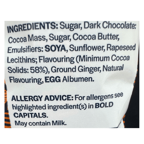 Buchanan's Dark Chocolate Fondant Ginger Creams Bag 120g