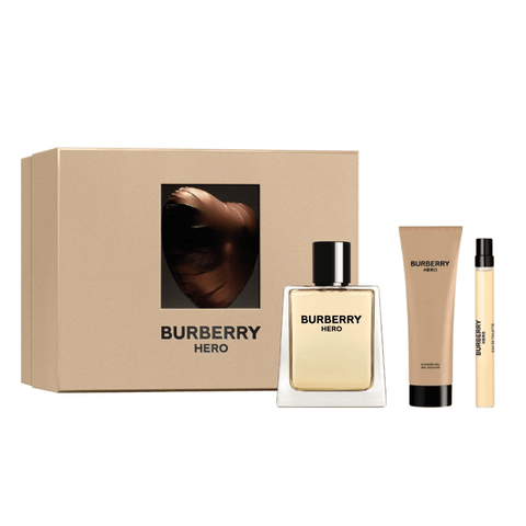 Burberry Hero Men's Gift Set (100ml EDT + 75ml Shower Gel + 10ml EDT)