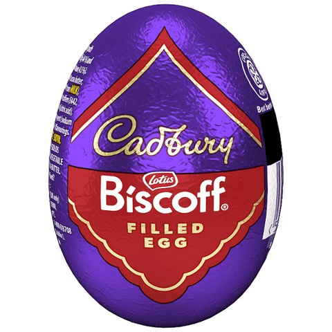 Cadbury Biscoff Filled Chocolate Eggs Multipack 160g (5 x 32g)