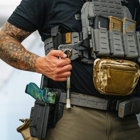 Blue Alpha B.R.B. Pouch