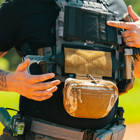 Blue Alpha B.R.B. Pouch