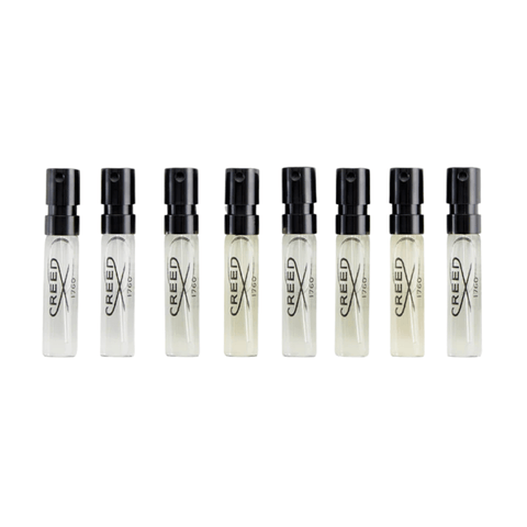 Creed Leather Sample Wallet Gift Set (8 x 1.7ml)