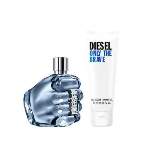 Diesel Only The Brave Men's Gift Set (50ml EDT + 75ml Shower Gel)
