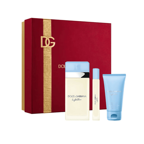 Dolce & Gabbana Light Blue Eau de Toilette Women's Gift Set (100ml + 50ml Body Cream + 10ml)