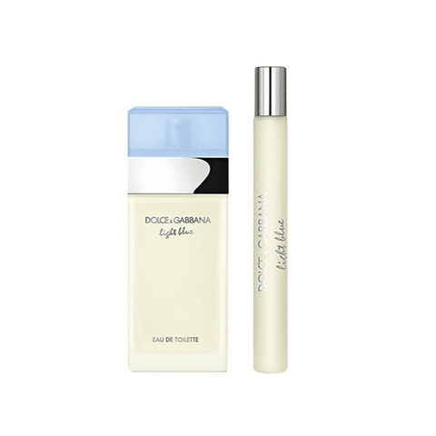 Dolce & Gabbana Light Blue Eau de Toilette Women's Perfume Gift Set Spray (100ml) + 10ml