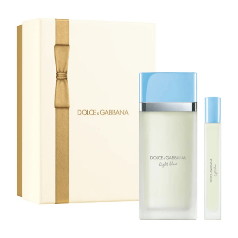 Dolce & Gabbana Light Blue Eau de Toilette Women's Perfume Gift Set Spray (100ml) + 10ml
