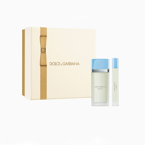 Dolce & Gabbana Light Blue Eau de Toilette Women's Perfume Gift Set Spray (50ml) + 10ml