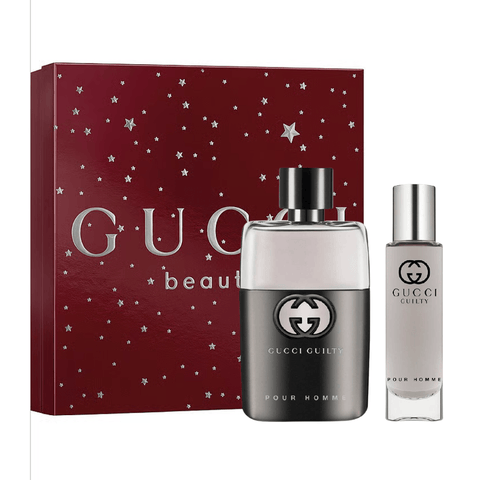 Gucci Guilty Pour Homme Eau de Toilette Men's Spray Gift Set (50ml + 15ml)