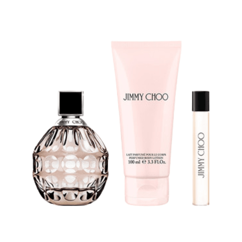Jimmy Choo Women's Perfume Gift Set (100ml EDP + 100ml Body Lotion + 7.5ml EDP)