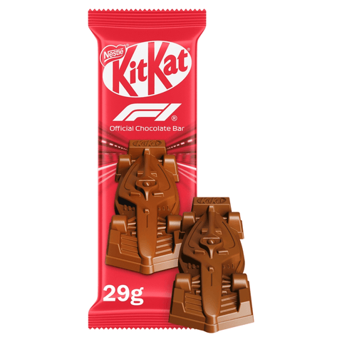 KitKat Formula 1 (F1) Chocolate Car Figure BULK BOX (30x29g)
