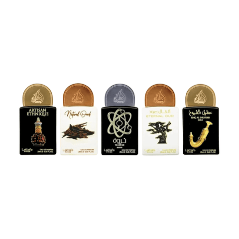 Lattafa Pride Collection No. 2 Eau de Parfum Unisex Fragrance Gift Set (5 x 20ml)
