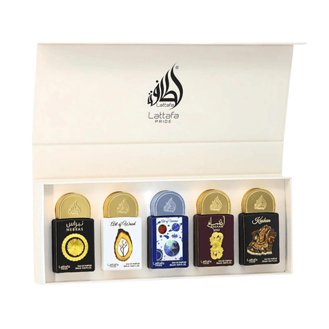 Lattafa Pride Collection No. 3 Eau de Parfum Unisex Fragrance Gift Set (5 x 20ml)