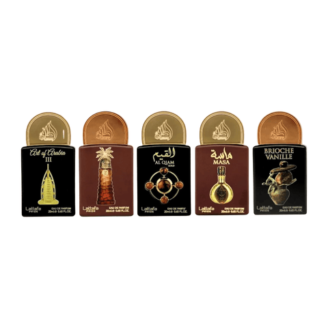 Lattafa Pride Collection No. 4 Eau de Parfum Unisex Fragrance Gift Set (5 x 20ml)