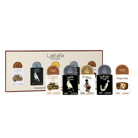 Lattafa Pride Collection No. 5 Eau de Parfum Unisex Fragrance Gift Set (5 x 20ml)