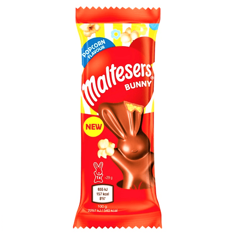 Maltesers POPCORN Flavour Chocolate Easter Bunny Treat 29g