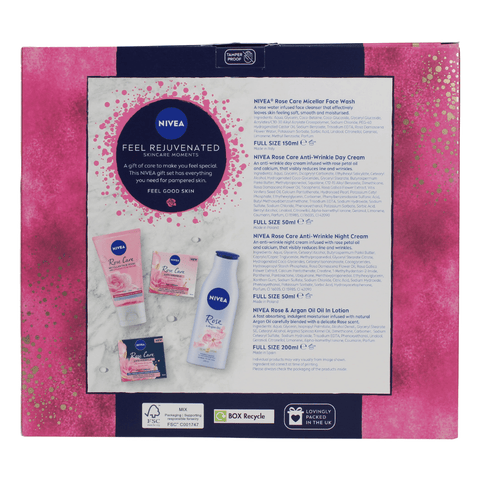 Nivea Feel Rejuvenated 4pc Gift Set