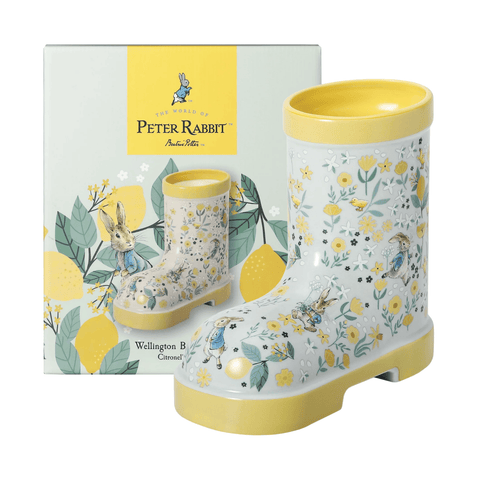 Peter Rabbit Citronella Welly Boot Candle