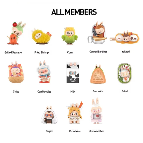 Pop Mart Labubu The Monsters Wacky Mart Figures - Single Blind Box