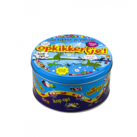 Gevulde Snoeptrommel Opkikkertje en 500 gram