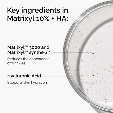 The Ordinary Matrixyl 10% + HA, High-Strength Peptide Formulation (30ml)