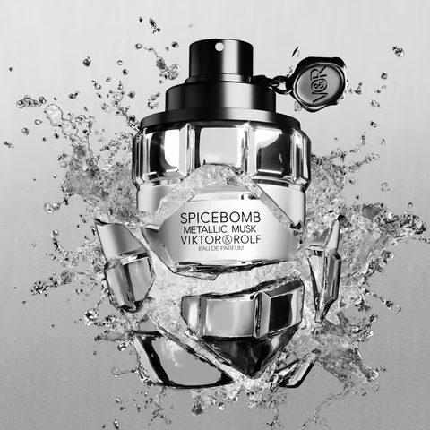 Viktor & Rolf Spicebomb Metallic Musk Eau de Parfum Men's Spray (50ml, 90ml)