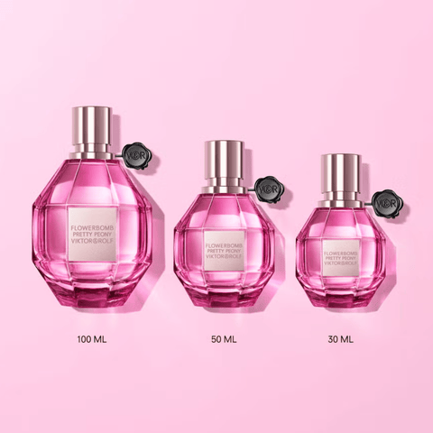 Viktor & Rolf Flowerbomb Pretty Peony Eau de Parfum Women's Perfume Spray (30ml, 50ml, 100ml)