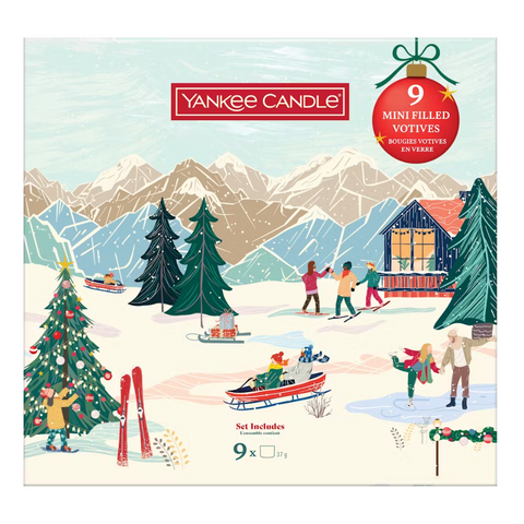 Yankee Candle Mini Filled Votive Gift Set AW25 (9 x 37g)